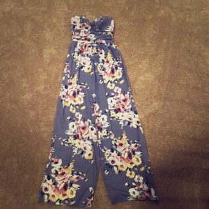 Floral Jumpsuit
